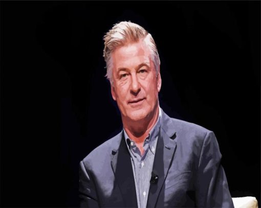 Alec Baldwin paint by number