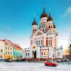 Alexander Nevsky Cathedral Tallinn paint by number