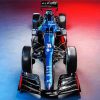 Alpine Formula One paint by numbers