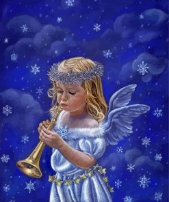 Angel Girl paint by numbers