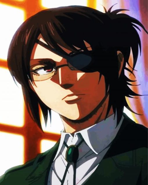 Anime Girl Hanji Zoe paint by number