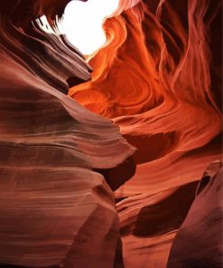 Antelope Canyon Cave paint by numbers