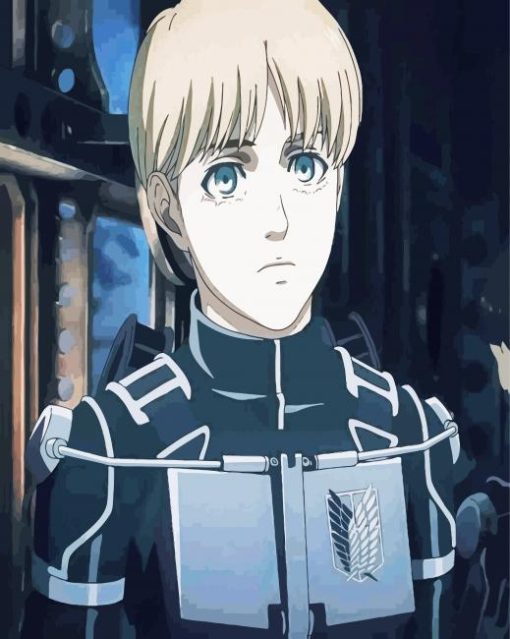 Armin Arlert Attack On Titan Anime Character paint by numbers