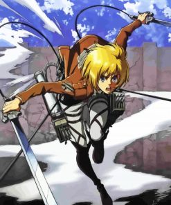 Armin Arlert Character paint by numbers