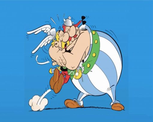 Asterix And Obelix paint by number