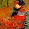 Automne Portrait Lydia Cassatt paint by number