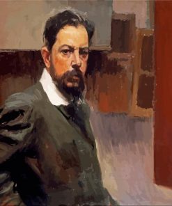 Autorretrato Joaquin By Sorolla paint by number