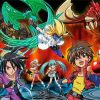 Bakugan Battle Brawlers Characters paint by number