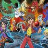 Bakugan Battle Brawlers Manga Anime paint by number