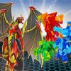 Bakugan Battle Brawlers paint by number