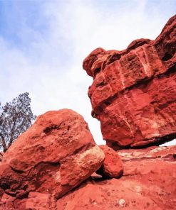 Balanced Rock Denver Colorado paint by number