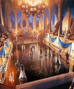 Ballroom Arts paint by numbers