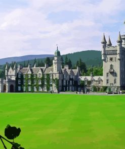 Balmoral Castle In Uk paint by numbers