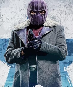 Baron Zemo Marvel paint by numbers