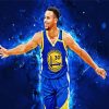 Basketball Player Curry paint by number