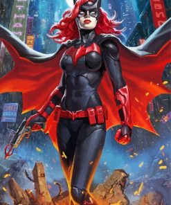 Batwoman Heroine paint by numbers