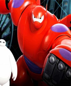 Baymax Big Hero 6 paint by numbers