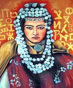 Beautiful Berber Woman Art paint by numbers