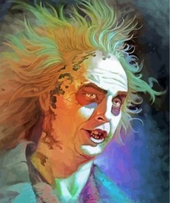 Beetlejuice Movie paint by numbers