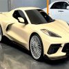 Beige Jordan Clakson Corvette paint by numbers