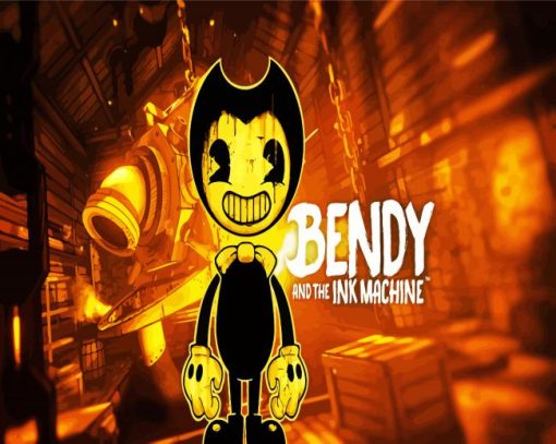 Bendy Video Game paint by number