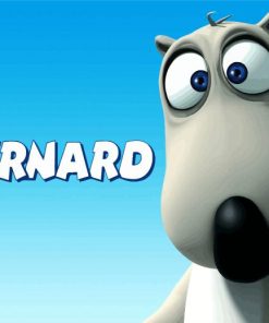 Bernard Bear Animation paint by number