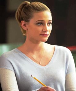 Betty Cooper Serie Character paint by numbers