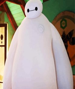 Big Hero 6 Baymax paint by numbers