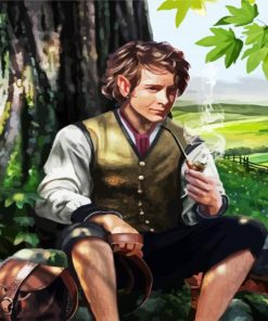 Bilbo Character paint by number