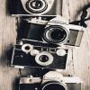 Black And White Cameras paint by numbers