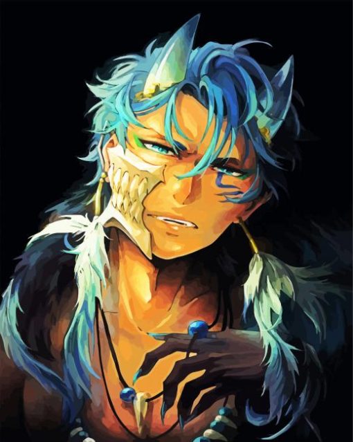 Bleach Grimmjow Art paint by number