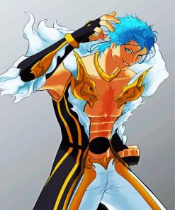 Bleach Grimmjow Jaegerjaquez paint by number