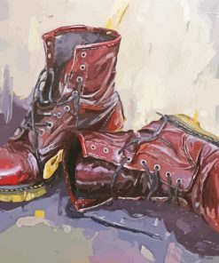 Boots Art paint by numbers