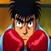 Boxer Ippo Makunouchi paint by numbers