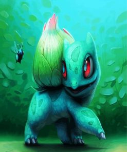 Bullbasaur paint by numbers