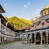 Bulgaria Monastery Of Saint Ivan Of Rila paint by numbers