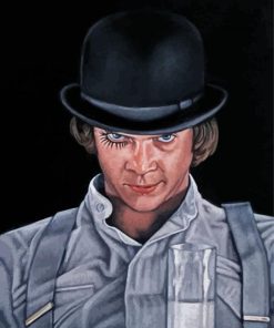 Clockwork Orange Horror Movie paint by numbers