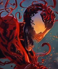 Carnage Illustration paint by numbers