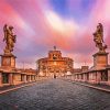 Castel Sant Angelo Vatikan paint by number