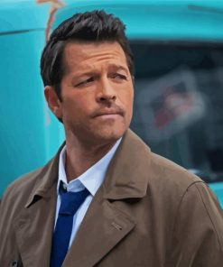 Castiel Misha Collins paint by number