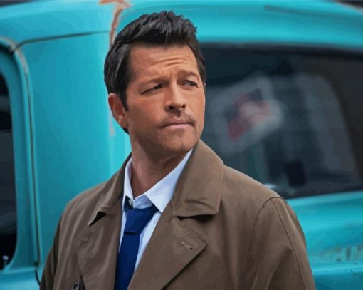 Castiel Misha Collins paint by number