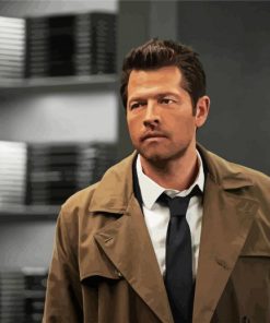 Castiel Supernatural Series paint by number