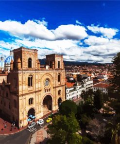 Catedral De La Inmaculada Concepcion Cuenca paint by number