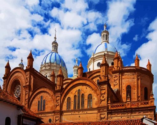 Cathedral De La Inmasculada Concepcion Spain paint by numbers