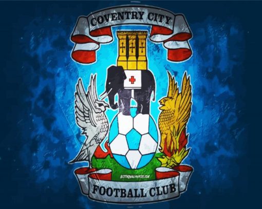 Ccfc Football Team Logo paint by numbers