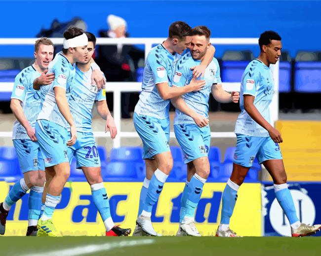 Ccfc Players paint by number