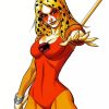 Cheetara ThunderCats paint by numbers