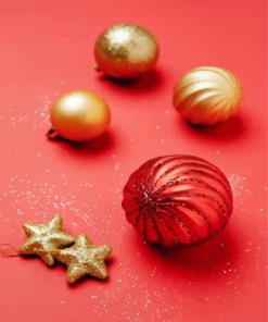 Christmas Balls paint by number