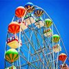 Colorful Ferris Wheel paint by numbers