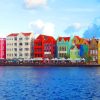 Curacao Colorful Buildings paint by number